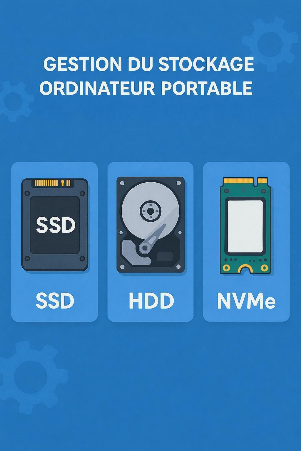 SSD NVMe pour ordinateur portable