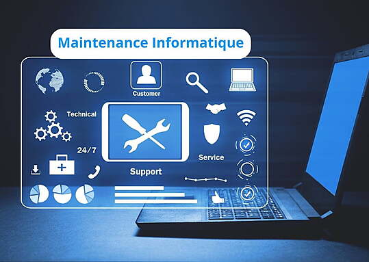 photo maintenance informatique